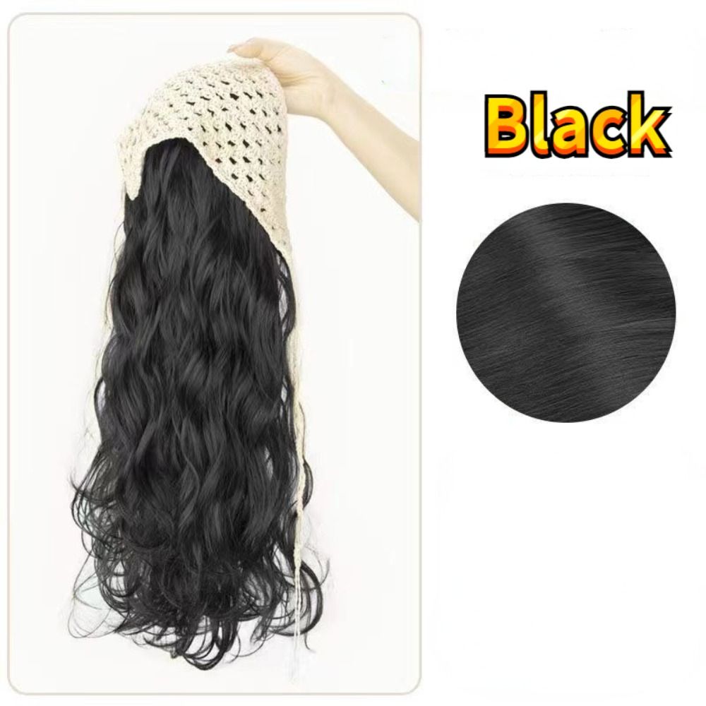 Fashion 65CM Wig Triangle Head - Headband Summer Knit 评论和价格