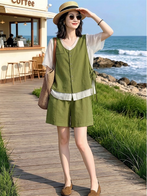 Slimming Lightweight Summer Ne - Linen Pant Wide 评论和价格